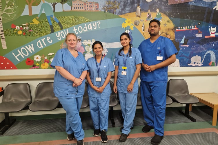 Audiology clinicians in Wellington Hospital.