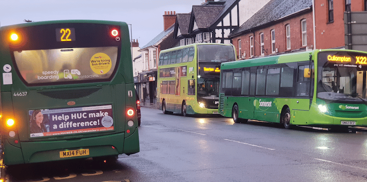 Local bus services will be boosted by a huge Government grant to Somerset Council.