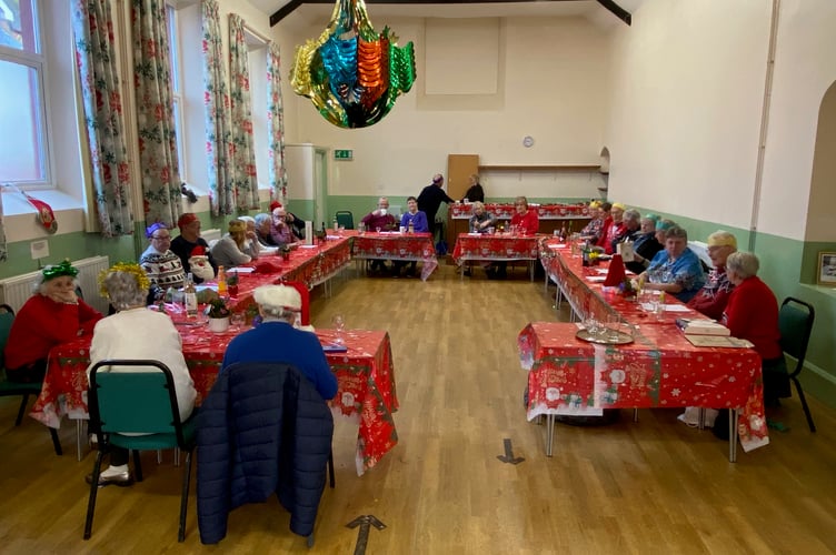 Christmas lunch at Rockwell Green Short Mat Bowls Club