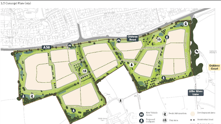 Hundreds oppose countryside housing plans