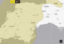 Warning issued for whole of Christmas Day as strong winds set to hit Westcountry