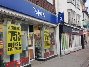 Shock over sudden closure of national brand store