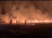 Arsonist strikes again on Christmas Day