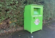 Warning over "fly tipping magnet" clothing donation bin
