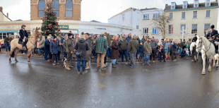 Huge turnouts for festive hunt meets