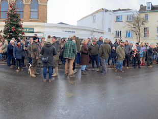Huge turnouts for festive hunt meets