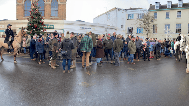 Huge turnouts for festive hunt meets