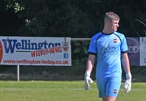 Wellington goalkeeper Hawkings sent off in spirited draw