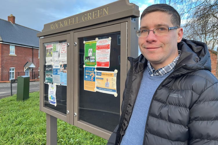 Reform UK's Andy Denison, who lives in Rockwell Green, is making a second bid to be elected to Wellington Town Council when a by-election is held there in February.