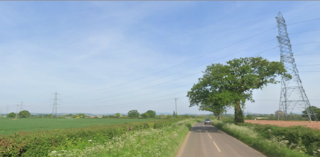 A swan flew into overhead power cables near Bradford on Tone and cut off electricity for thousands of people on Wednesday.