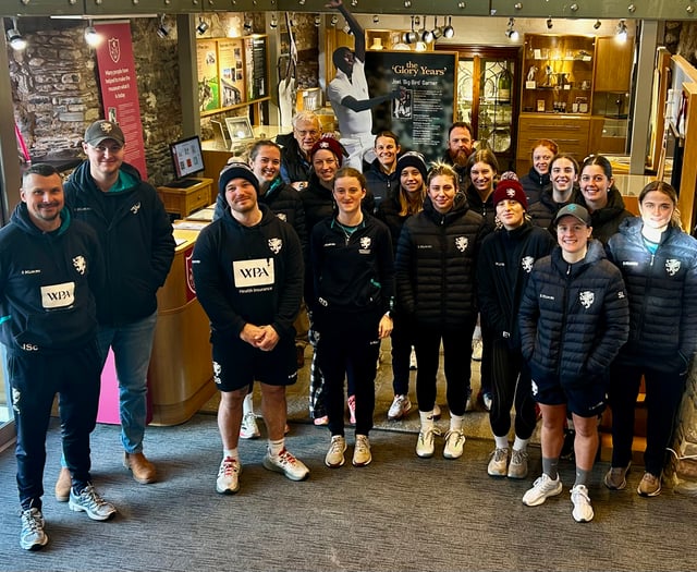 Somerset women's squad catch up on club's history