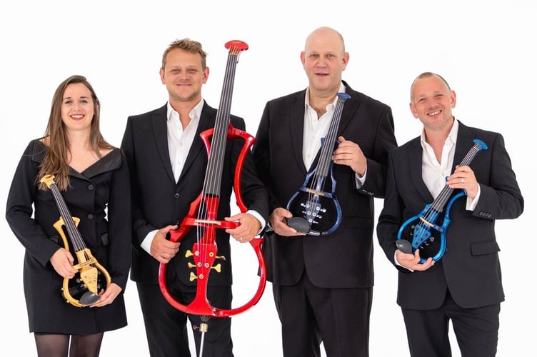 Stringfever will be performing at Langford Budville Jubilee Hall.