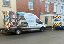 Emergency water repair to close busy road