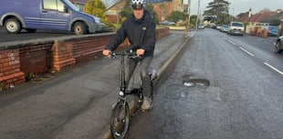 Cyclists in Wellington face pothole peril