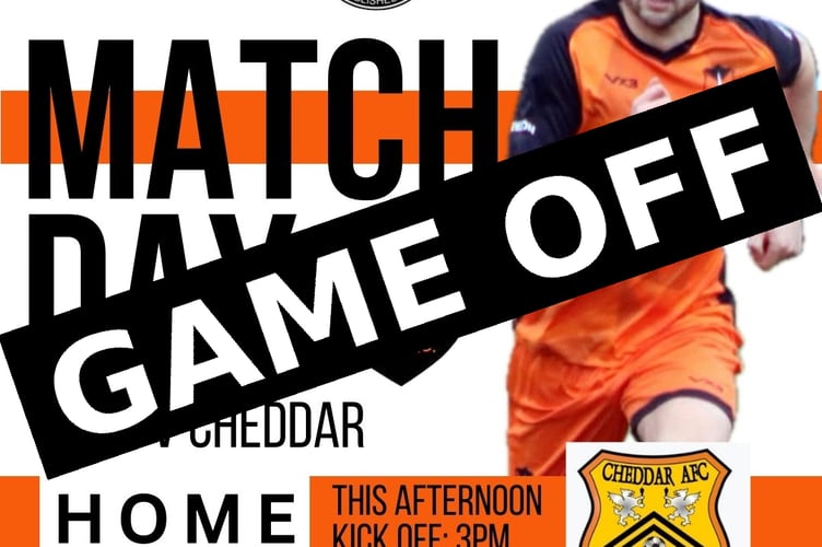 Wellington's cup tie is postponed