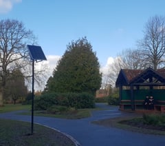 Popular park's 'horrendous' CCTV is moved