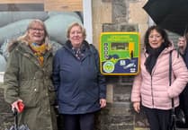 Defibrillator returns to Tonedale after community push