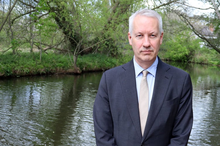 MP Gideon Amos calls for reform of water industry.