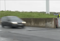 Ban and suspended prison term for motorway driver who police had to stop with stinger