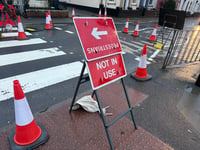 Road closed for second week for sewer repair