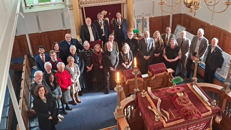 Somerset faith leaders on a fact-finding visit to Plymouth