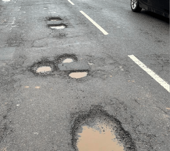 Council given more money for road repairs