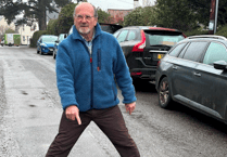 Wellington road has so many potholes it is 'like surface of the moon'