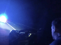 Video of stinger stopping suspected M5 drink-driver