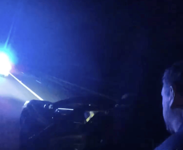 Video of stinger stopping suspected M5 drink-driver