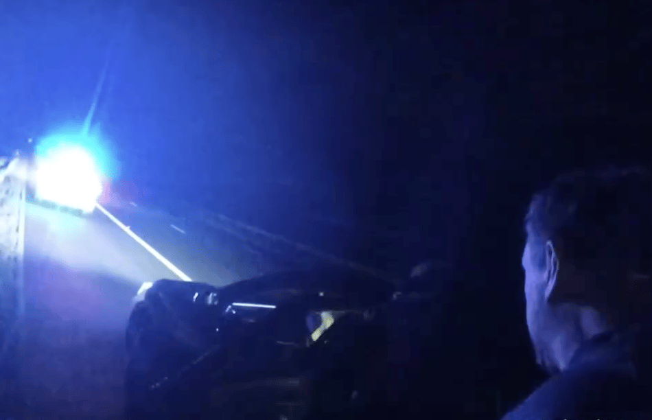 Video of stinger stopping suspected M5 drink-driver