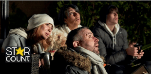 Counting stars to map light pollution