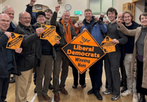 Wellington Liberal Democrats celebrate town council by-election victory