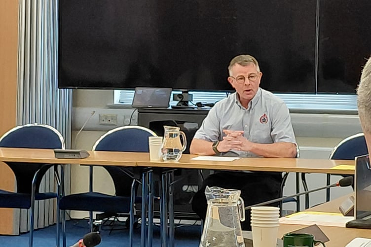 Fire Brigades Union regional secretary Dave Roberts.