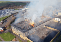 Local fire crews deployed to tackle major school fire in Devon