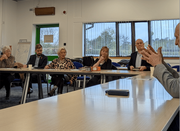 Local MP Rachel Gilmour attending a roundtable session to discuss the need for a new approach to SEND provision