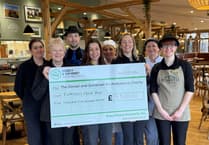 Farm shop raises £5,500 for lifesaving air ambulance