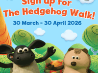 Hedgehog walks for families this spring