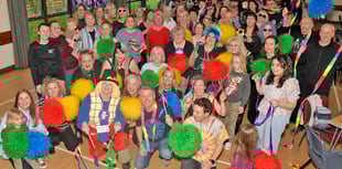 Twelve hour dance-a-thon success