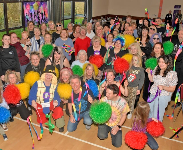 Twelve hour dance-a-thon success