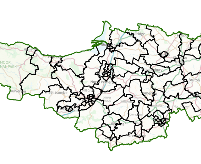 Somerset's changing political map