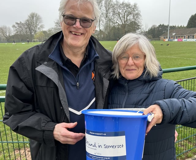 Football supporters raise cash for Mind in Somerset 