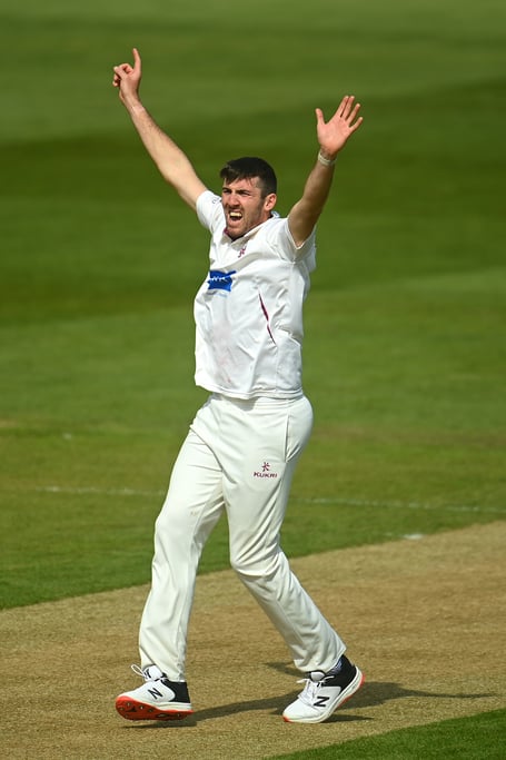 Craig Overton - all set for his 15th season with Somerset 