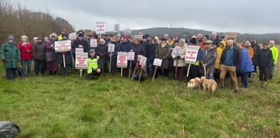 Mass rally against proposed development