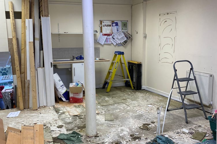 The Ferne Animal Sanctuary charity shop on Fore Street is undergoing a refurbishment