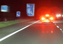 Uninsured driver caught doing 149mph on M5 receives driving ban