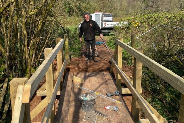 New bridge to connect town's green spaces