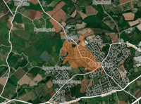 Power cut hits large swathe of town