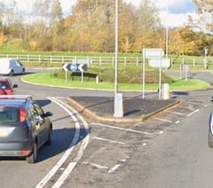 Missing flower planter returning to street scene