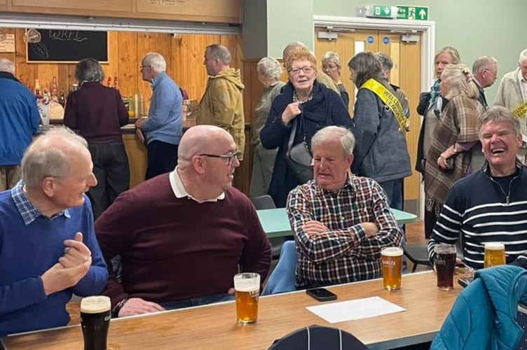 Members of Wellington Hospital League of Friends enjoying the performance from Wellington Operatic Society