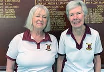 Wendy and Ian triumph in indoor bowls competitions